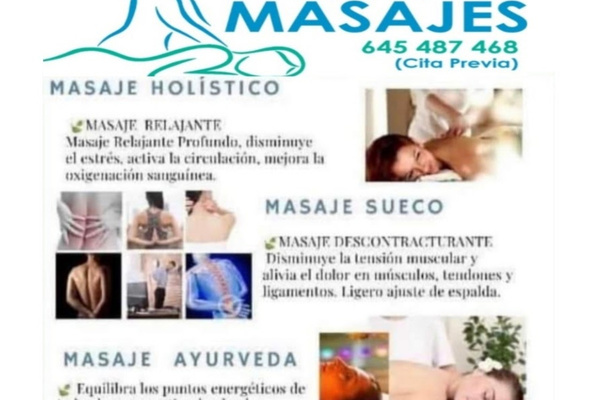 MASAJE desconcertante y relajantes.